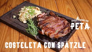 Costeleta con Spätzle [upl. by Brahear26]