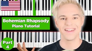 Bohemian Rhapsody  Queen  Tutorial of my Piano Cover [upl. by Donetta375]