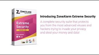 ZoneAlarm Extreme Security  Allinclusive PC and mobile security solution [upl. by Snoddy]