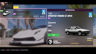 How to get the REAL AE 86 TRUENO in Forza Horizon 4 Initial D [upl. by Delcina]