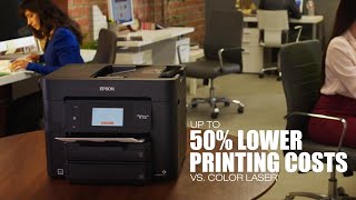 Epson WorkForce Pro WF4740  Take the Tour [upl. by Vivi]