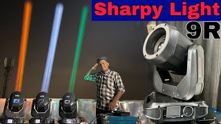 DJ Sharpy Light अब 7r के प्राइस मैं 9r With Long Range BeamDMX512 कैसे चलेगा [upl. by Massimiliano]