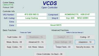 VCDS Service Reset procedure on a 2010 Audi A6 [upl. by Amapuna]