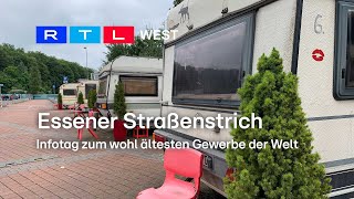 Essener Straßenstrich Infotag zum wohl ältesten Gewerbe der Welt  RTL WEST 03062024 [upl. by Annnora]