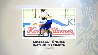 Der FünfMinutenHattrick von Michael Tönnies  Unvergessene Momente  ZebraTV  27082021 [upl. by Langer]