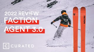 2022 Faction Agent 30 Ski Review  Curated [upl. by Zel662]