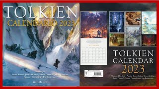 Unboxing N°9 Libros de Tolkien  Calendario Tolkien 2023 [upl. by Lamont]