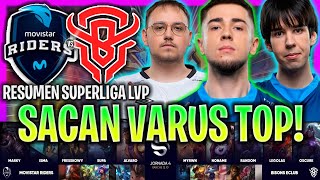 BISONS SACA VARUS TOPLANE  MRS vs BSO RESUMEN SUPERLIGA 2023 ESPAÑOL LVP [upl. by Yerbua]