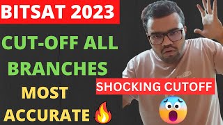 BITSAT 2023 EXPECTED CUTOFF🔥 ️‍bitscounselling2023 bitsatcounselling bitspilani bitslife [upl. by Christalle]