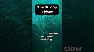 The Stroop Effect How Conflicting Words Slow Your Brain  Quick Psychology Fact [upl. by Monjo]