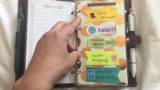 How to Get Started with Functional Planning in a Personal Planner  Filofax Michaels Kikki K [upl. by Brodie]