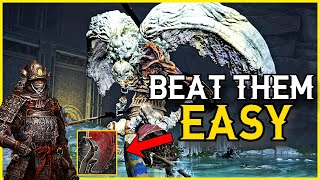 The EASIEST way to beat the Valiant Gargoyles  Elden Ring Boss Guide [upl. by Nile]