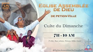 Culte du dimanche  Eglise Assemblée De Dieu de PétionVille  080924 [upl. by Easton]