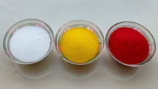 3 easy rangolis by using only 3 colours Satisfying Rangoli Art Relaxing Rangoli Art Videos [upl. by Tenej]