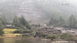 3 dead and 3 missing after landslide rips through remote Alaska village [upl. by Carmen531]