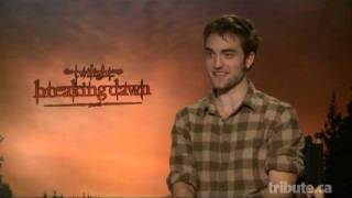 Robert Pattinson Interview  The Twilight Saga Breaking Dawn  Part 1 [upl. by Grussing]