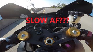 2021 GSXR1000R Top Speed Run [upl. by Atineb]