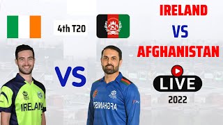 🔴 IRELAND VS AFGHANISTAN 4th T20 MATCH LIVE COMMENTARY By Abdul Moeed [upl. by Daughtry843]