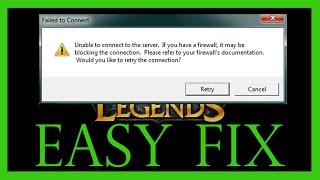 Fix Unable to connect to server If you have a firewall it may be blocking the connection [upl. by Kleinstein191]