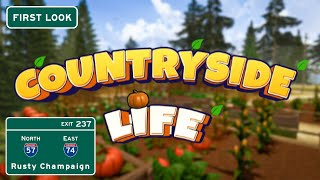 Countryside Life First Look  Embracing Rural Farm Life Episode 1 [upl. by Anayik]