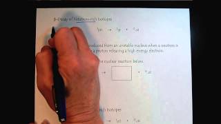 Chem 309 Nuclear Chemistry Part 2 Nuclear Reactions [upl. by Avid194]