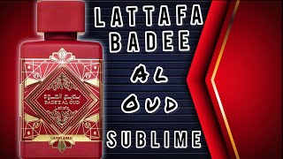 Lattafa Badee AL Oud SUBLIME Review 🔥🔥🔥 [upl. by Dwyer]