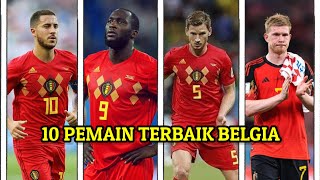 Daftar 10 Pemain Terbaik Timnas Belgia Sepanjang Masa [upl. by Nosned]