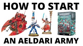 How to Start an Aeldari Army in Warhammer 40K 10th Edition  Craftworld Eldar Beginner Guide [upl. by Aitekram]