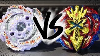 BATTLE Beast Behemoth HH VS Xeno Xcalibur MI  Beyblade Burst [upl. by Rilda]