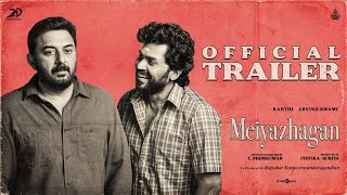 Meiyazhagan  Trailer  Karthi  Arvind Swami  Govind Vasantha  CPremkumar  Suriya  Jyotika [upl. by Tommie]