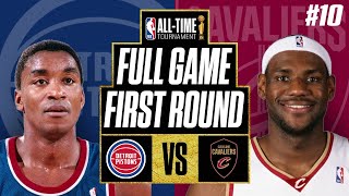 ALLTIME PISTONS vs ALLTIME CAVALIERS PS5  NBA 2K25 ALLTIME TOURNAMENT EP 10  ROUND 1 GAME [upl. by Calabrese]