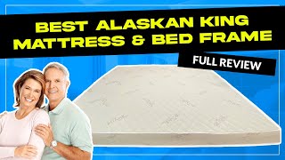 Alaskan King Bed and Alaskan King MattressTop 3 Beds [upl. by Thordis811]