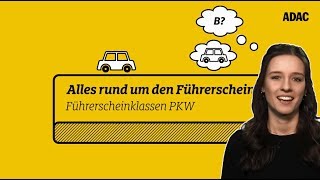 Anhänger ziehen mit den Führerscheinklassen B und BE  ADAC [upl. by Menon912]