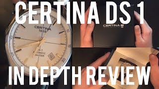 CERTINA DS 1 REVIEW [upl. by Annaerda]