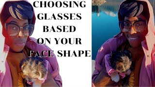 CHOOSING GLASSES BASED ON YOUR FACE SHAPE 101glassesfashion [upl. by Dyane]