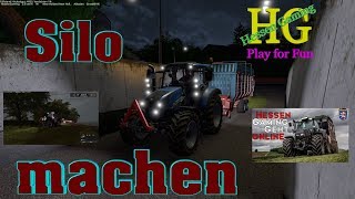 Ls 17 Silo machen in Oberfranken [upl. by Ynetruoc]