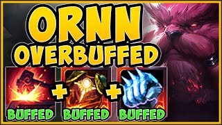 ITEM ENHANCER ORNN NEW ORNN BUFFS GIVE YOUR TEAM WAY TOO MUCH GOLD FOR FREE  League of Legends [upl. by Rosinski]