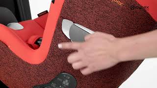 CYBEX Sirona Z2 iSize Car Seat Tutorial [upl. by Genaro]