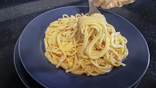 Espaguetis a la Carbonara Estilo Señora Cocinera [upl. by Fullerton]