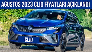 AĞUSTOS 2023 Renault Clio Fiyat Listesi Açıklandı Ön Gösterim [upl. by Fineberg]