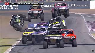 Stadium Super Truck Compilation 2021 Crash [upl. by Enitsenrae]