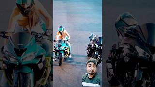 Girl bike 2 try🏍️🏍️🏍️🏍️motorcyclebikestuntsvideolezitow [upl. by Teloiv]