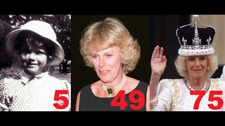 Queen Camilla from 4 to 75 years old [upl. by Saqaw749]