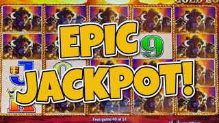 ONE OF THE BEST BUFFALO GOLD JACKPOTS EVER CAUGHT ON CAMERA [upl. by Yul]