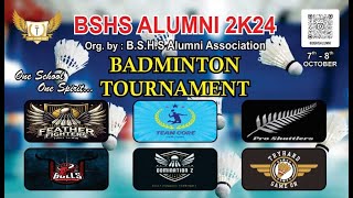 BSHS BADMINTON TOURNAMENT LIVE [upl. by Nawuj]