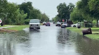 Kingsville business owner frustrated with flooded streets city addresses drainage issue [upl. by Ahsinnod]