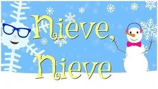 Canción de Nieve Para Preescolar [upl. by Llenna]