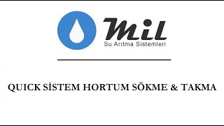 Su Arıtma Cihazı Hortumlarını Söküp amp Takma  Teknik Destek [upl. by Alyam625]