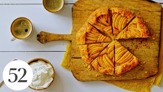 Easy Apple Galette  Recipe [upl. by Stahl312]