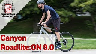 FitnessBike mit Motor So stellt Canyon sich das vor [upl. by Sherris]